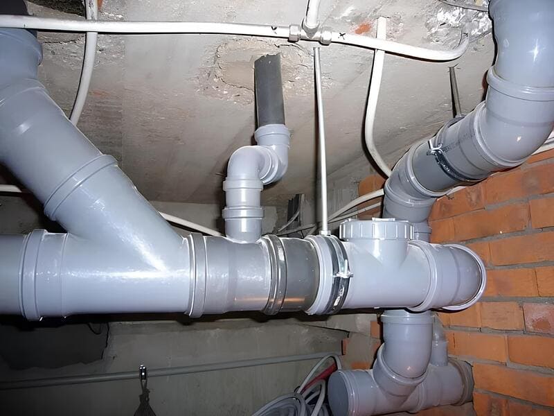 Заміна лежаків каналізації