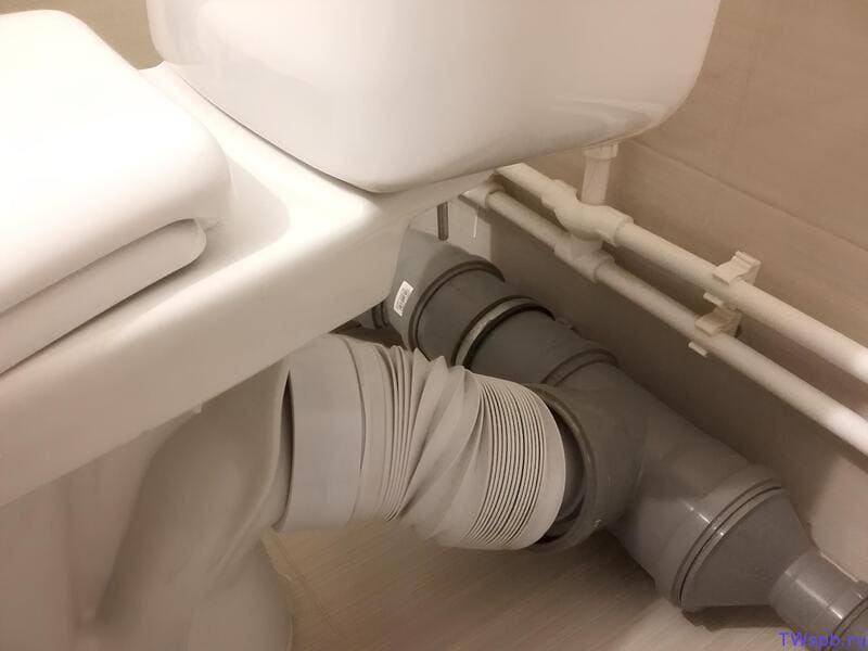 Заміна гофри унітазу