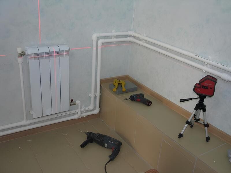 Заміна труб опалення