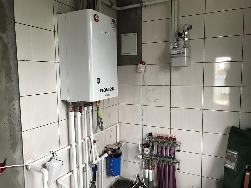 Установка котлів