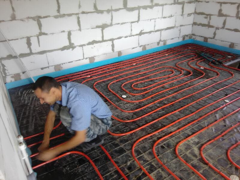 Укладання теплої підлоги