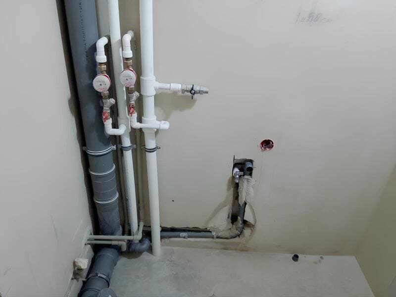 Заміна стояка водопроводу